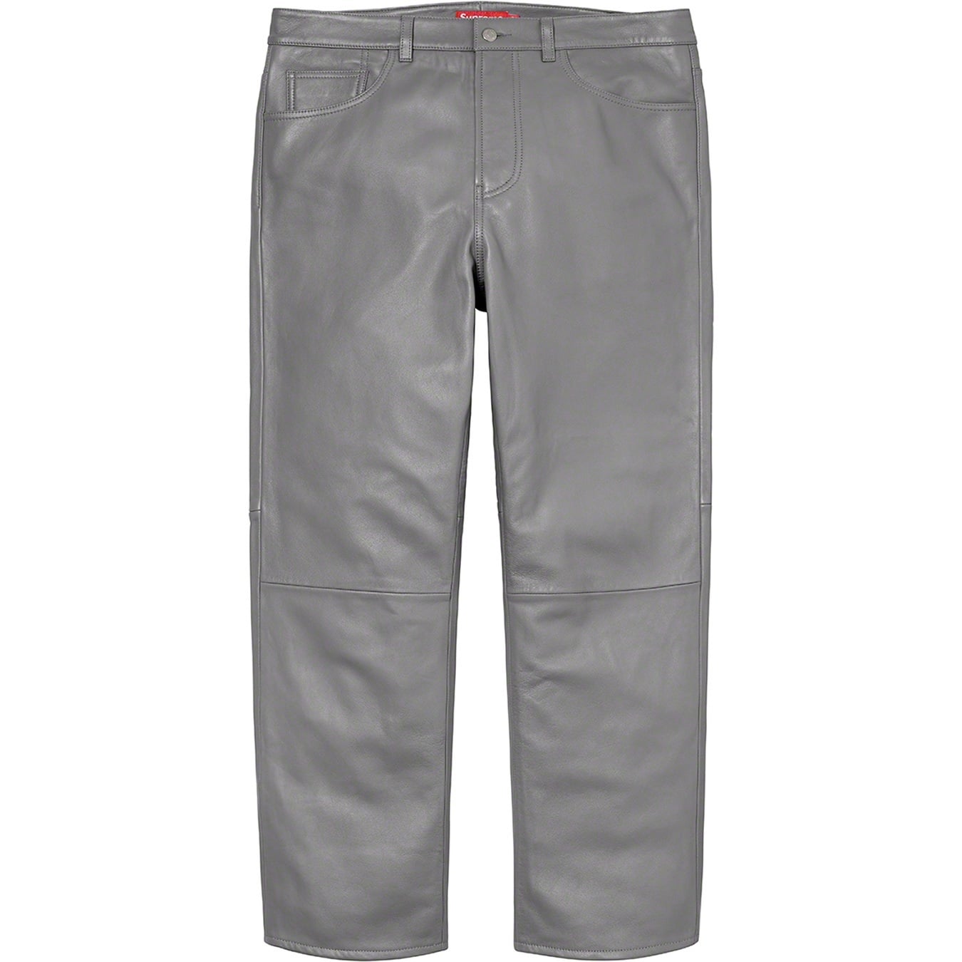 Leather 5-Pocket Jean view 3
